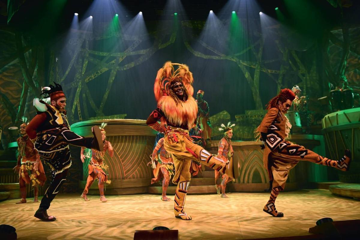 Espectáculo The Lion King: Rythms of the Pride Lands