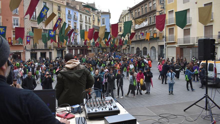 La Manresada celebra el 10è aniversari envaint la ciutat amb més d&#039;un miler d&#039;estudiants de secundària