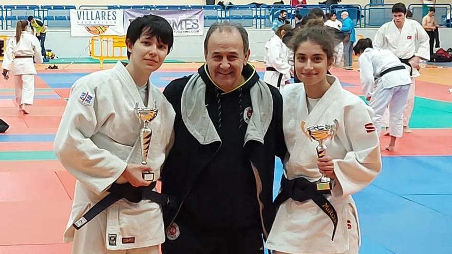 Podios para Miriam Silvares y Sara Ventosa en el Campeonato Internacional de Castilla y León de Judo