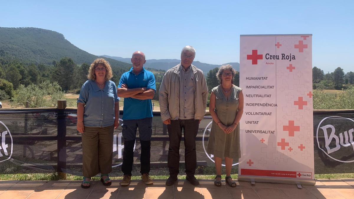 Presentació de la jornada de Creu Roja i Buff a Òdena