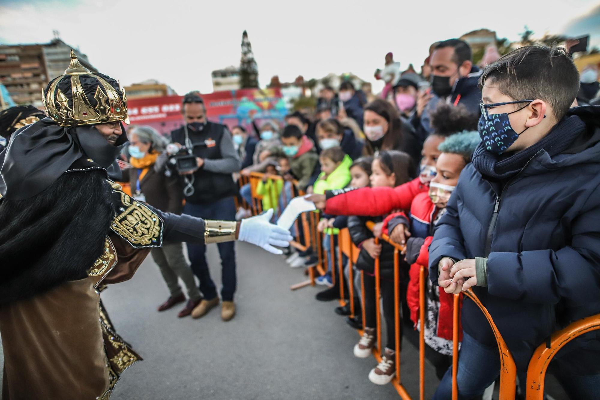 Los Reyes Magos desembarcan en Torrevieja