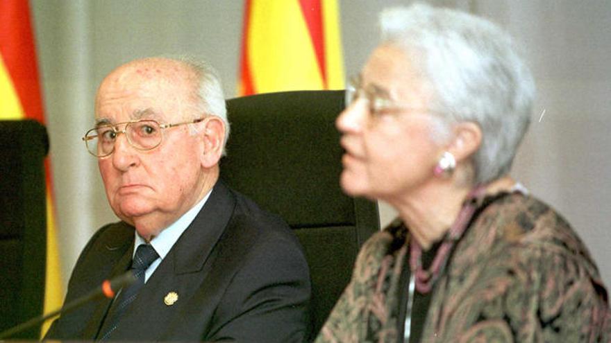 Eduardo Posadas y Rosa Vallés, en una imagen de archivo.