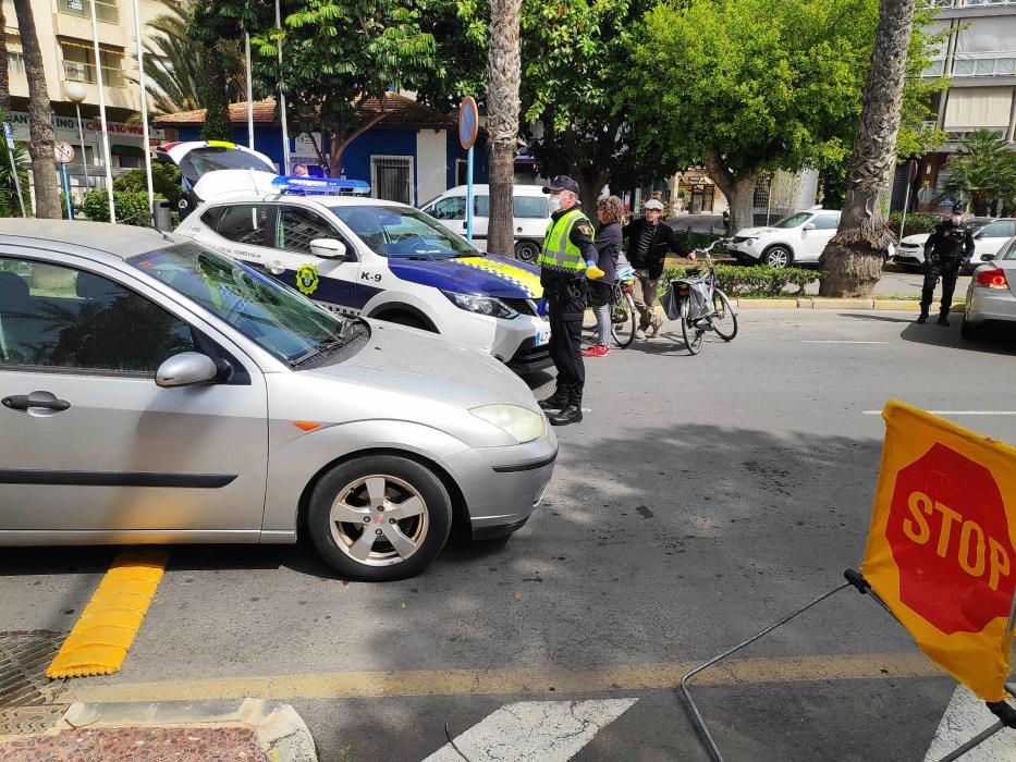 La Policía Local de Torrevieja impone cien multas por incumplir la curentena