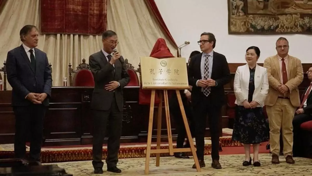 Instituto Confucio abre sus puertas en la universidad más antigua de España