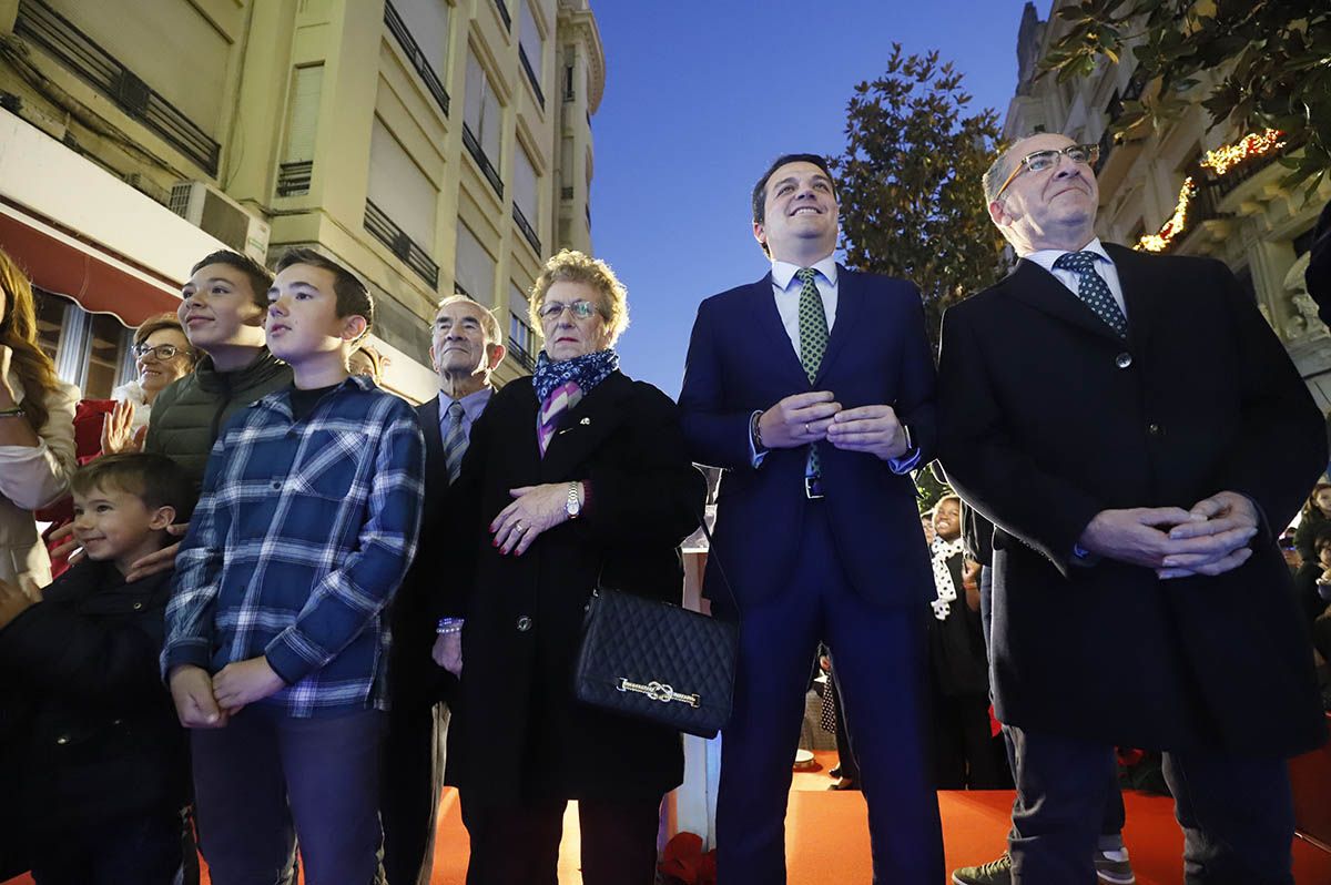 Encendido del alumbrado de Navidad en Córdoba