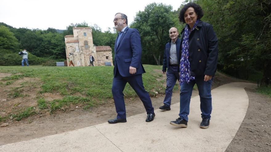 El Principado hará una pista entre Santa María del Naranco y San Miguel de Lillo