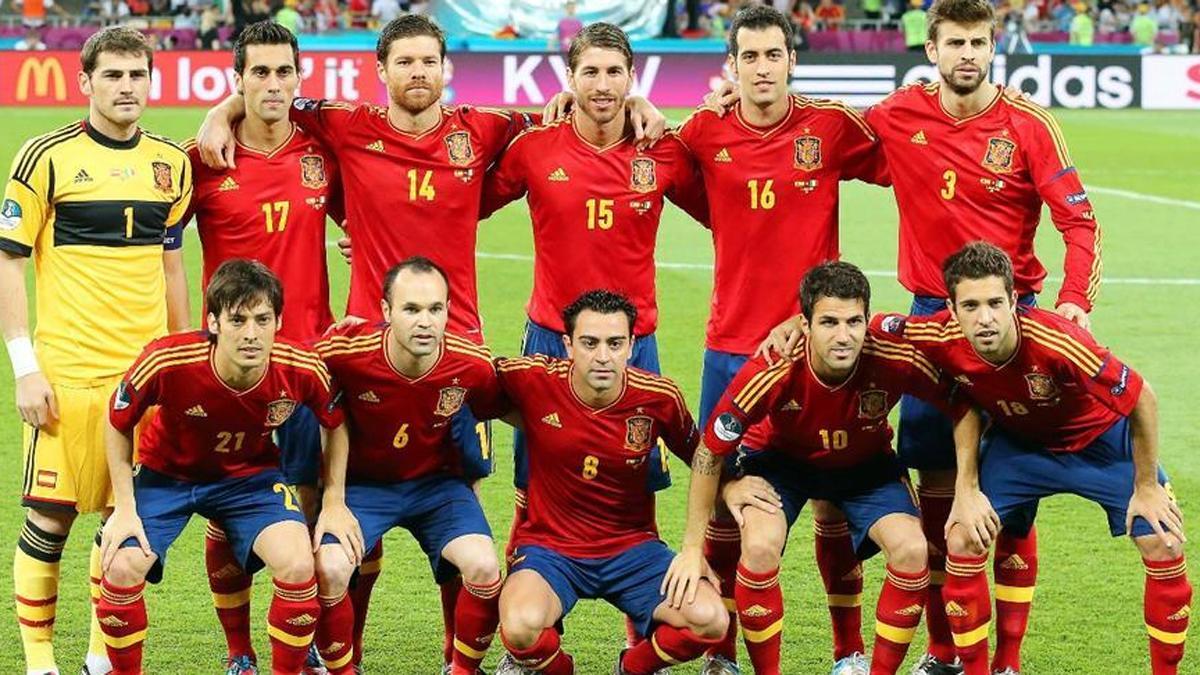La alineación con que España ganó la final de la Eurocopa 2012
