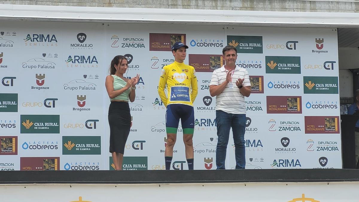 Eric Fagundez, líder de la Vuelta a Zamora