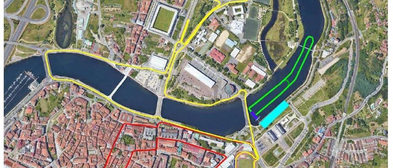 Recorrido general de la prueba de Copa del Mundo.