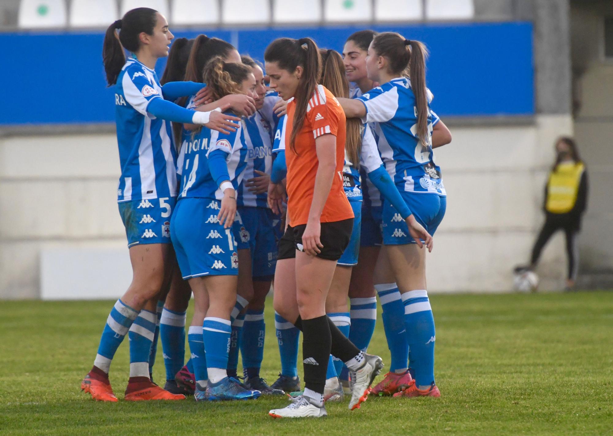 El Dépor Abanca le gana 3-0 al Parquesol