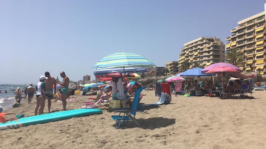 Málaga tiene hoy 22 playas con el aforo completo