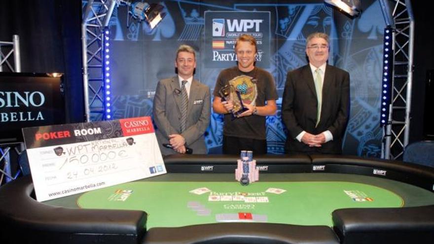 Patrick de Koster, ganador en el World Poker Tour