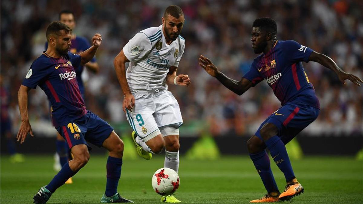 Umtiti y Jordi Alba están haciendo un gran año