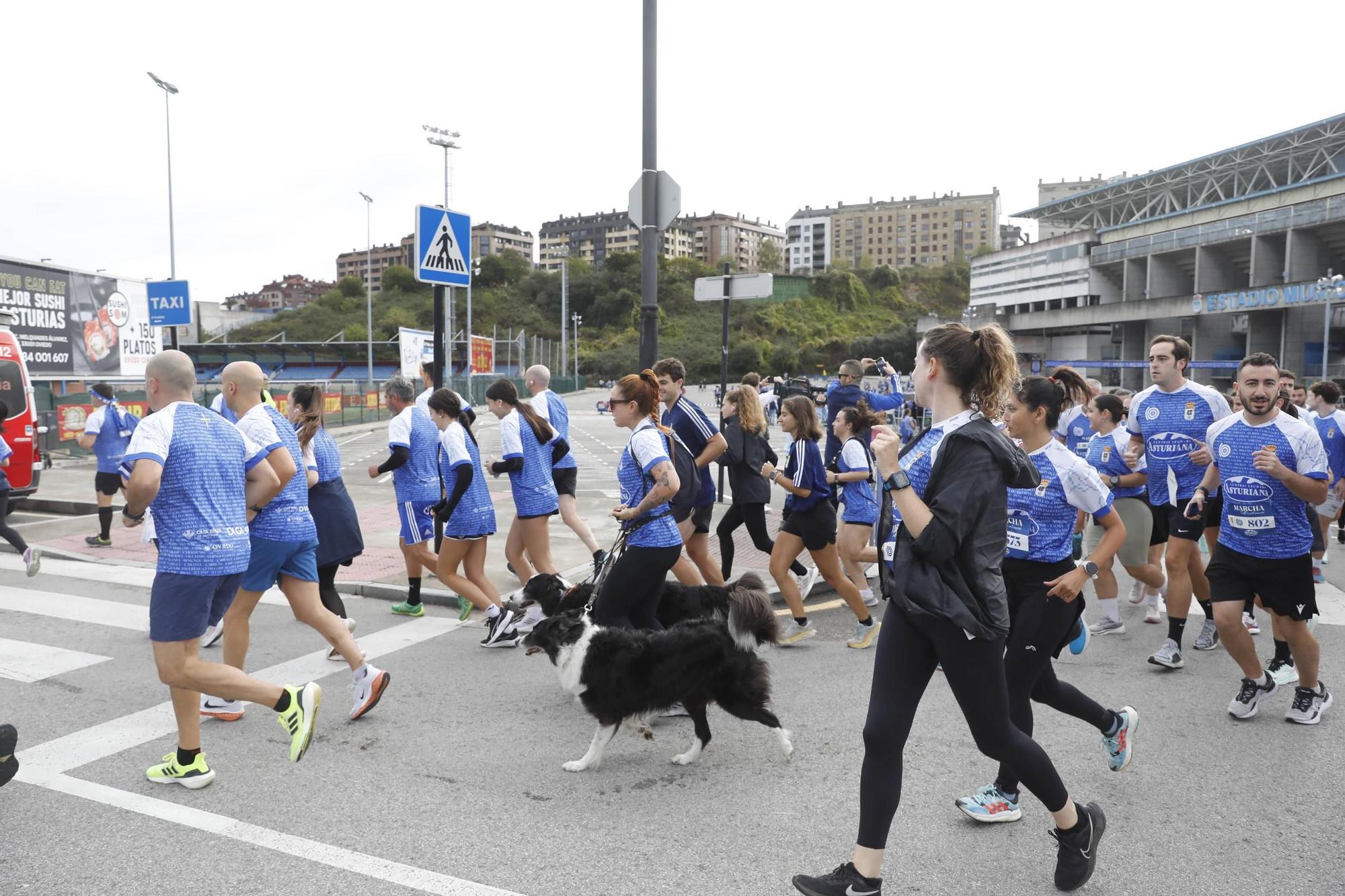 EN IMÁGENES: Así ha sido la carrera por el centenario del Real Oviedo
