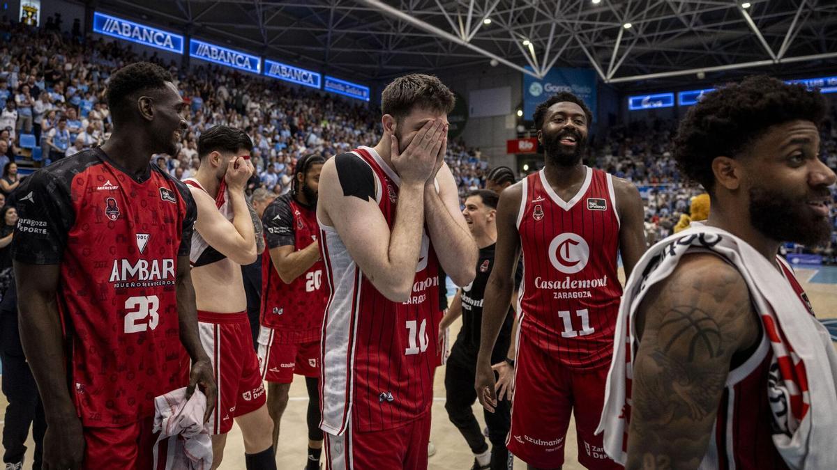 Jaime Fernández, igual que Yusta, muy emocionado tras lograr la salvación en la ACB.