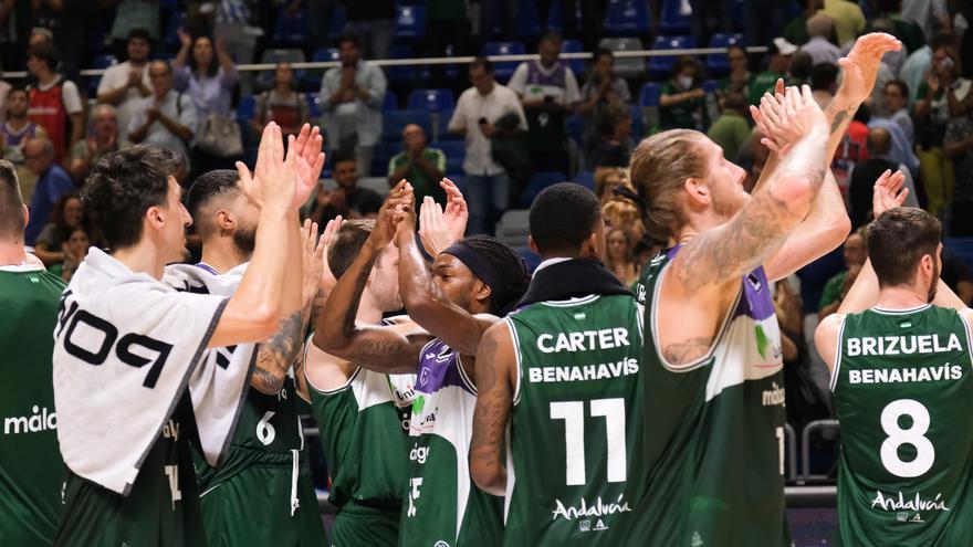 Unicaja: Tres victorias seguidas, siete meses después