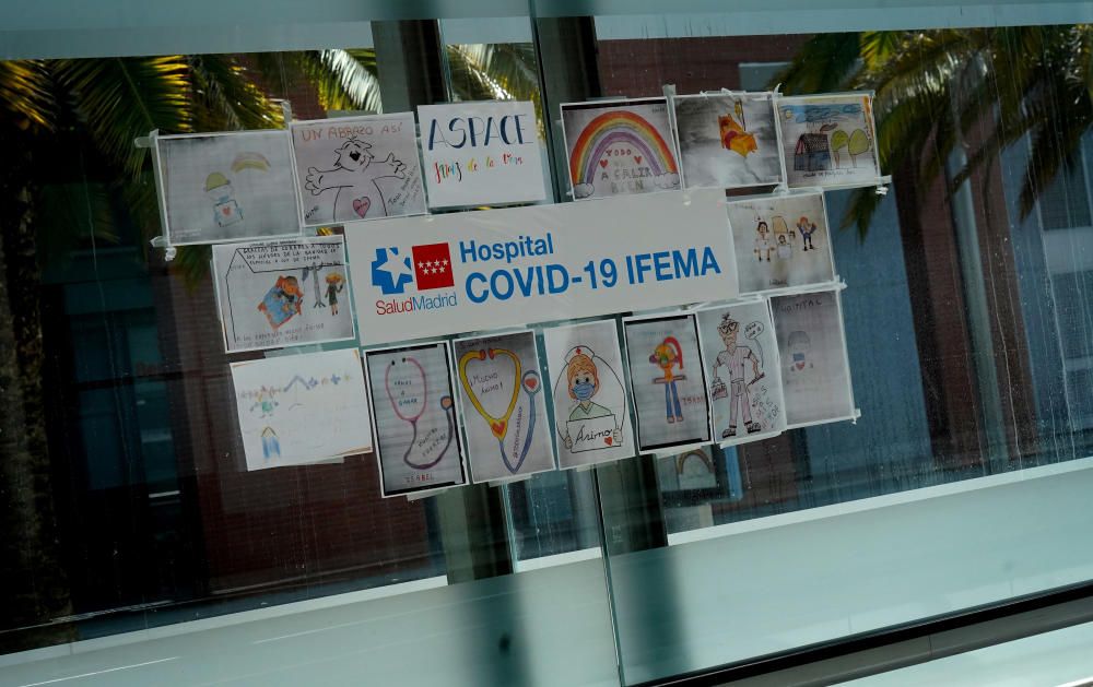 Emotivo cierre del hospital de campaña de Ifema.