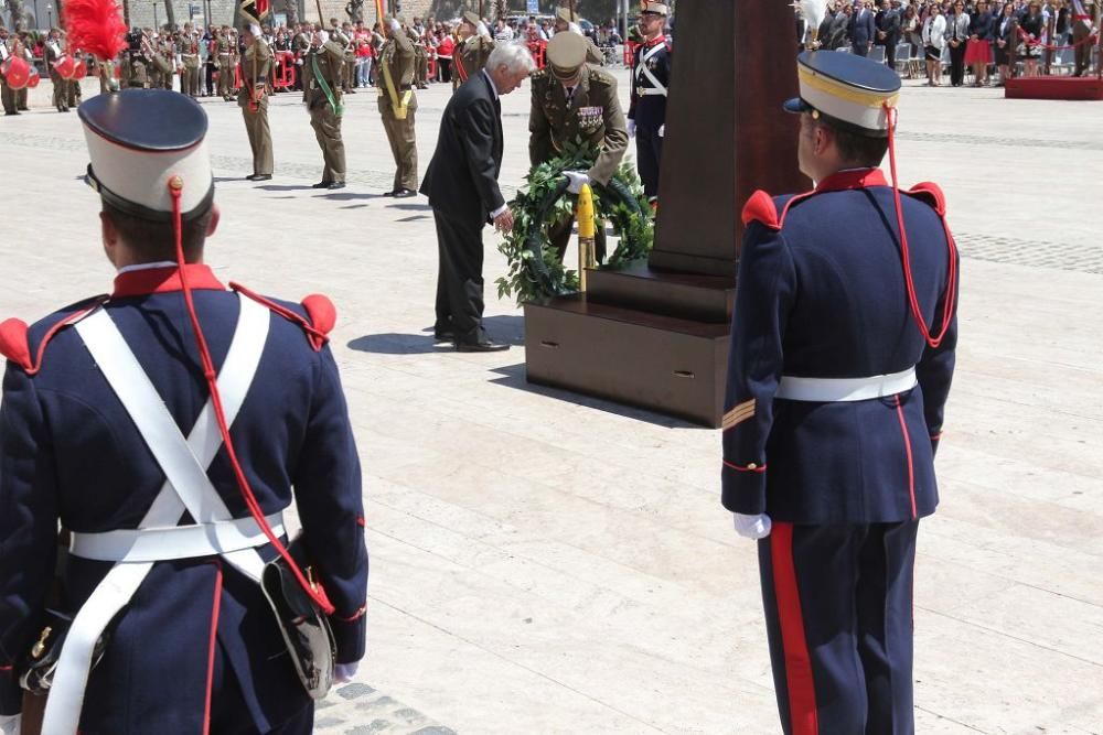 Acto solemne de homenaje a los héroes del 2 de Mayo en Cartagena