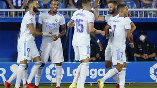 El Madrid arranca con goleada en Vitoria