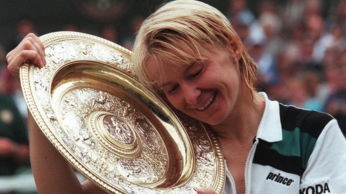 Jana Novotna ganó Wimbledon en 1998