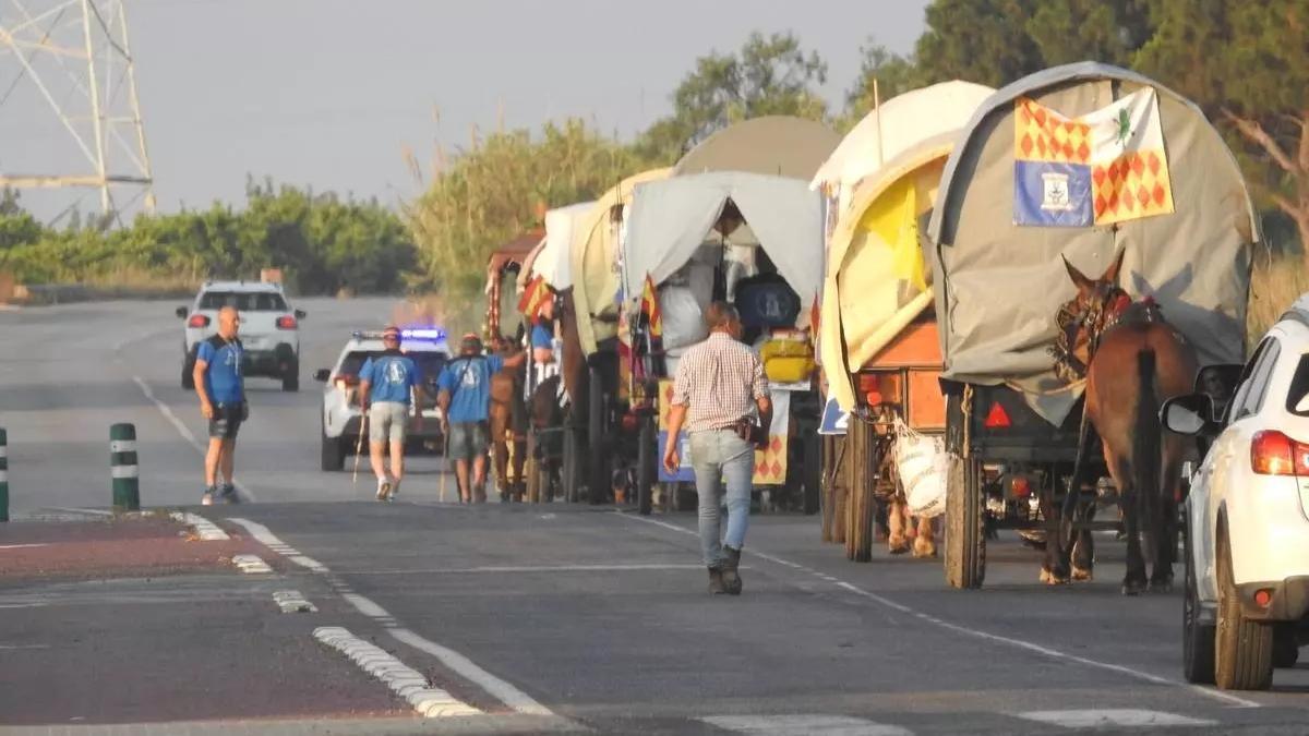 Imagen de la romería del año pasado.