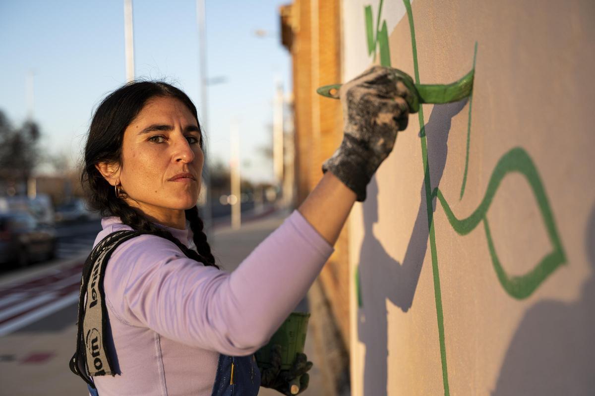 Un mural para la cárcel vieja de Cáceres