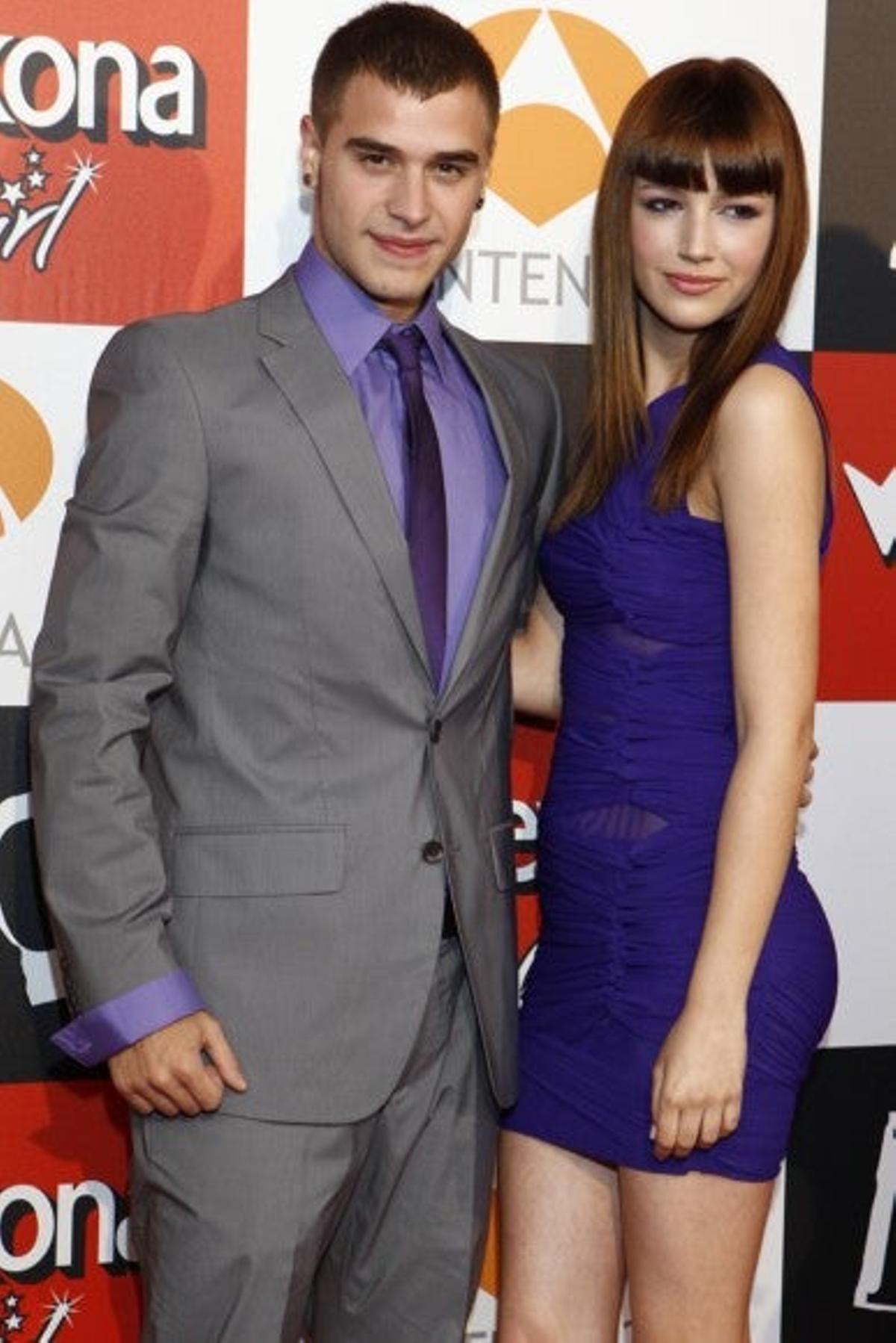 Adrián Rodríguez y Úrsula Corberó