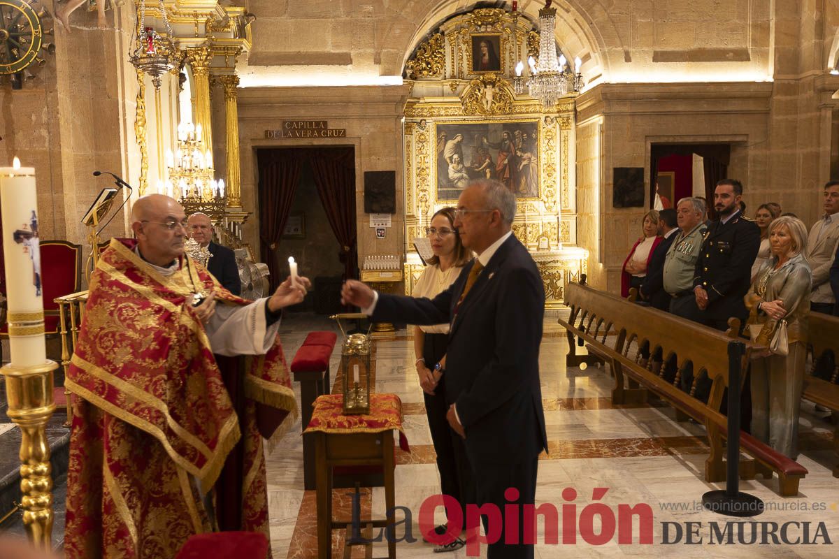 Bendición de la naturaleza con la Vera Cruz de Caravaca