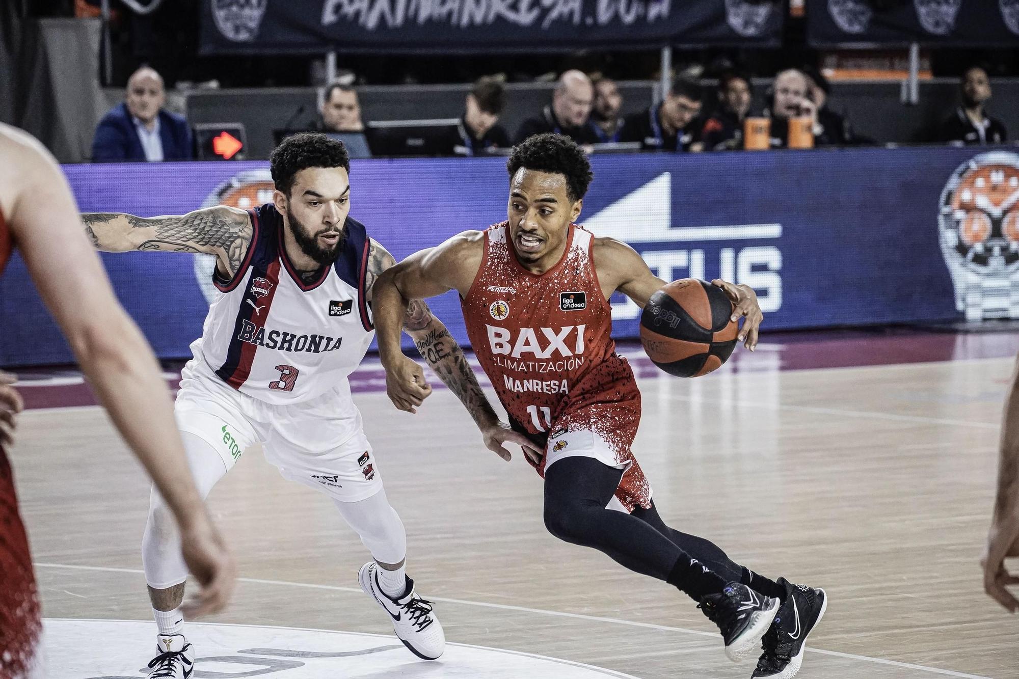 Les millors imatges del Baxi Manresa - Baskonia