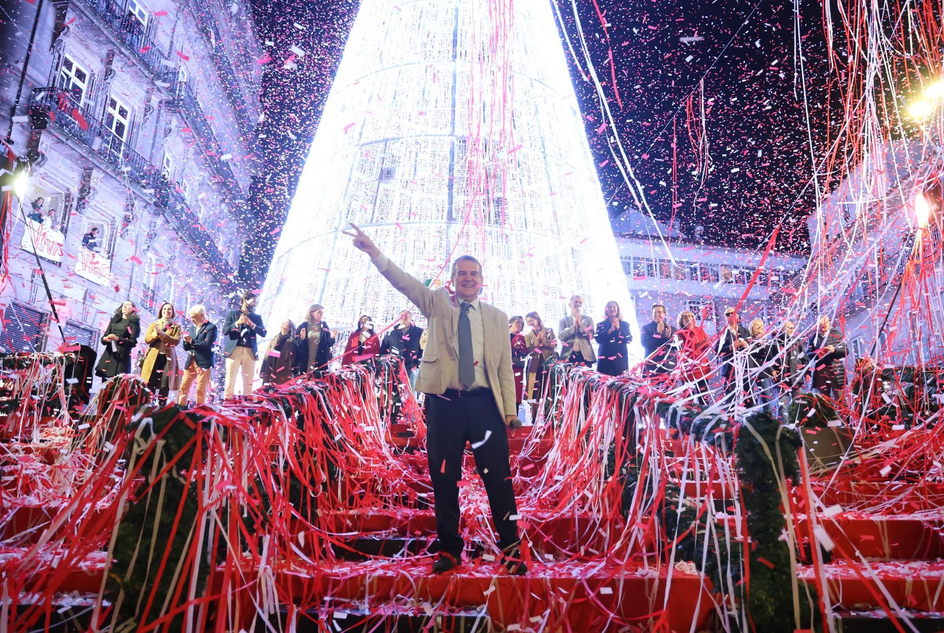 La Navidad de Vigo ya deslumbra al mundo