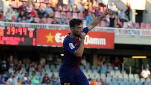 LALIGA 123 | Barça B-Oviedo (1-1): El gol de Arnáiz