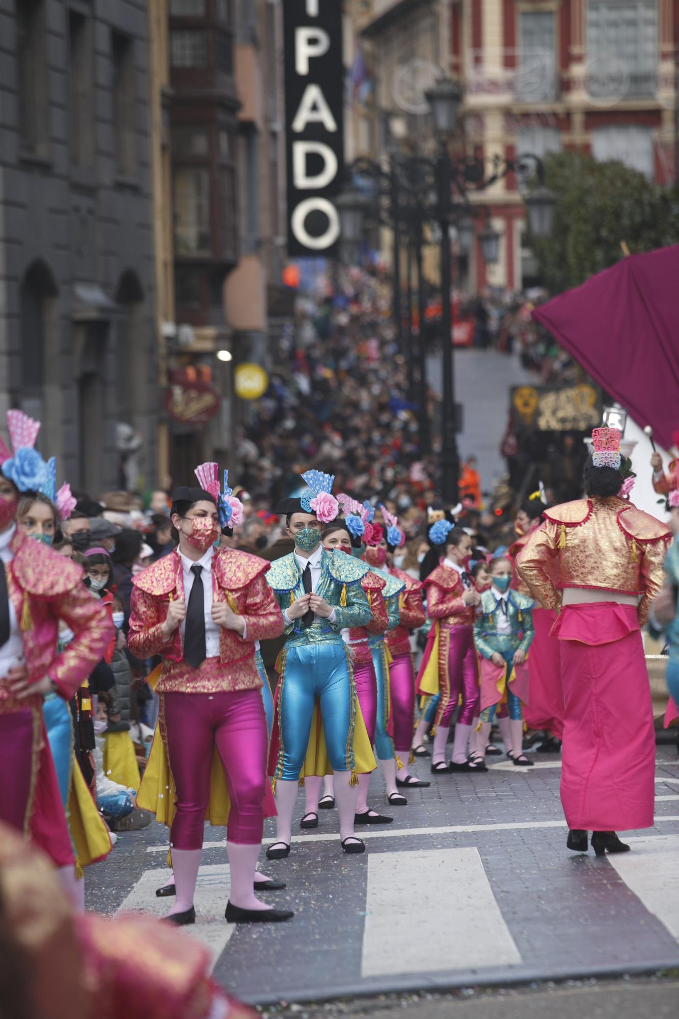 Galería de fotos: Así fue el gran desfile del carnaval en Oviedo