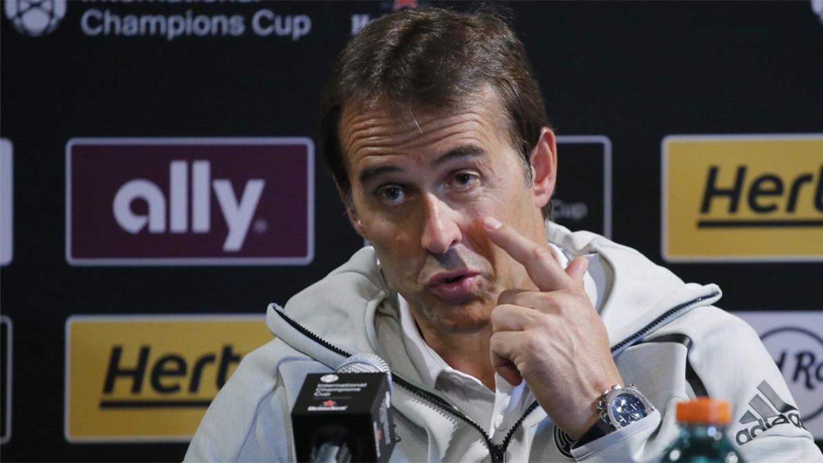 Julen Lopetegui, entrenador del Real Madrid