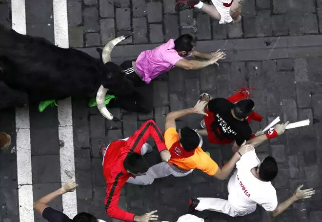 Sisè 'encierro' de San Fermín
