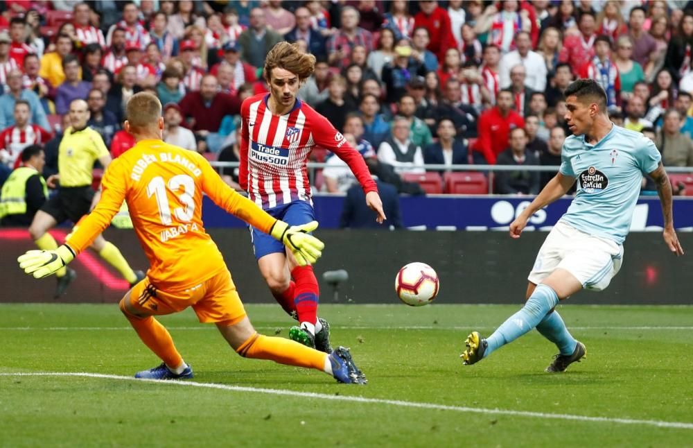 Las mejores imágenes del Atleti - Celta. // EFE | Reuters