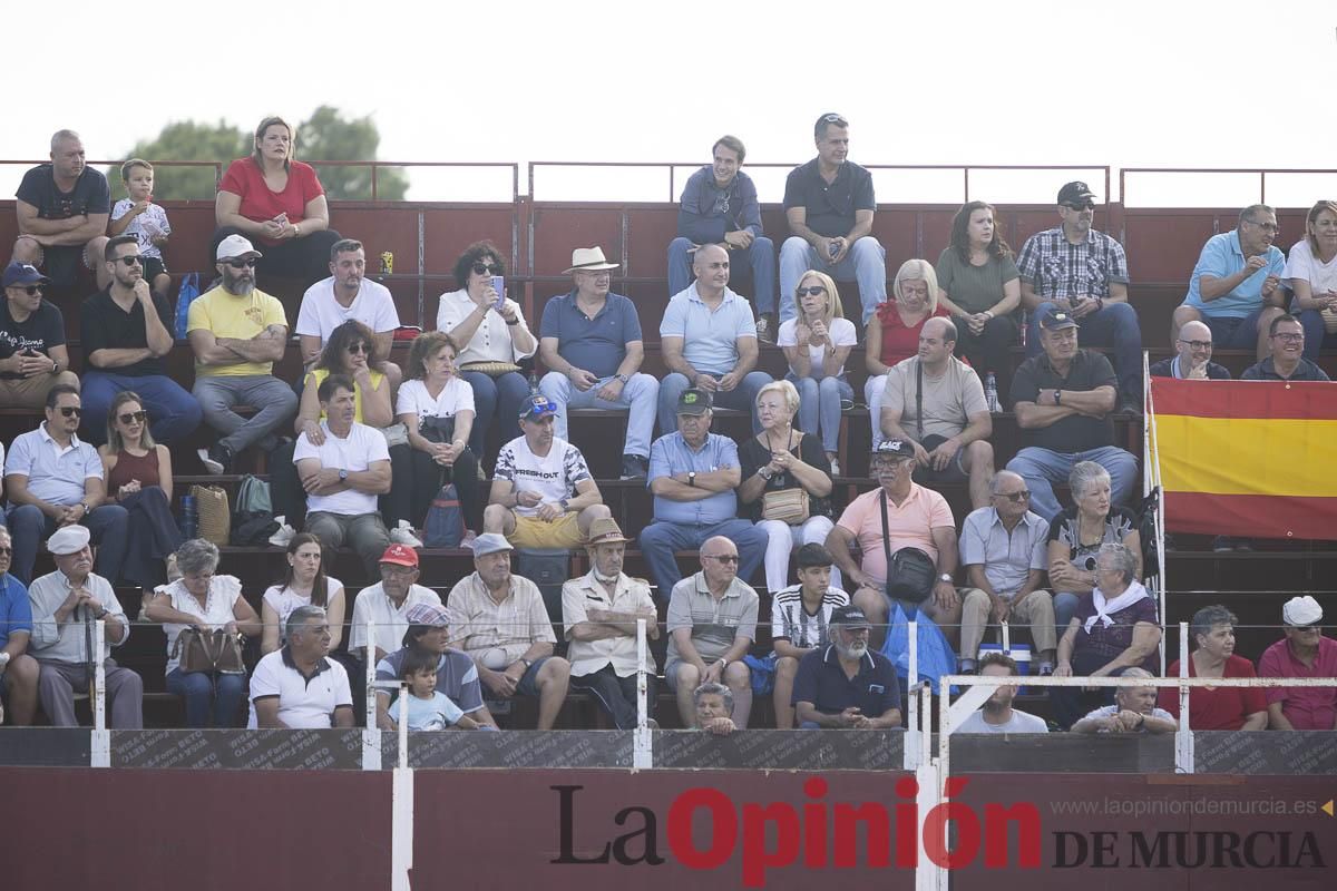 Novillada mixta en Mula (José Antonio Navarro Orenes, Álvaro Pastor, Toni Marín)