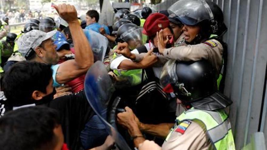 Caracas va tornar a viure disturbis.