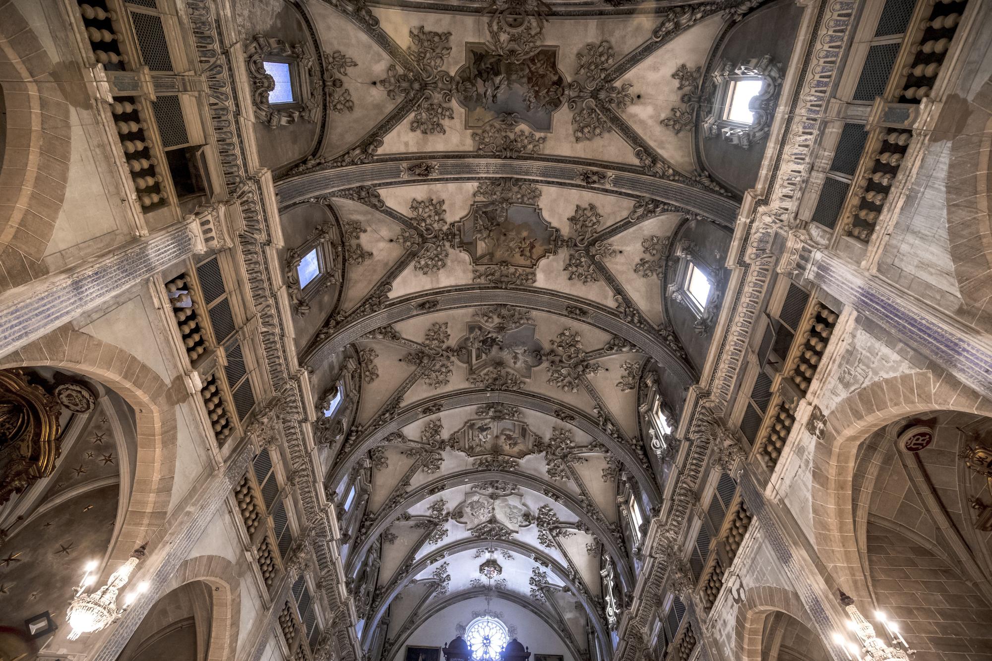 Así es la impresionante iglesia de Montesión, que se someterá a una restauración.