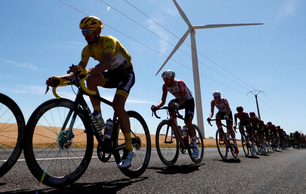 Tour de Francia: La cuarta etapa, en imágenes.