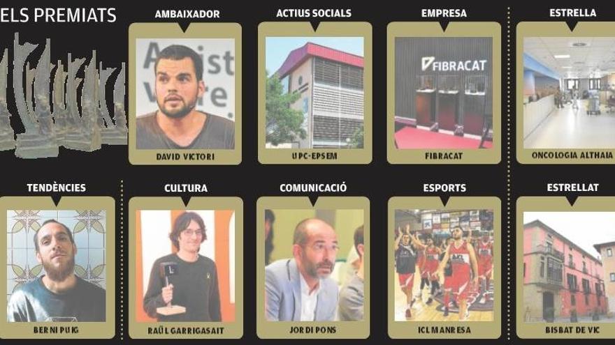 Regió7 entrega aquest vespre els seus premis anuals al talent de la Catalunya Central