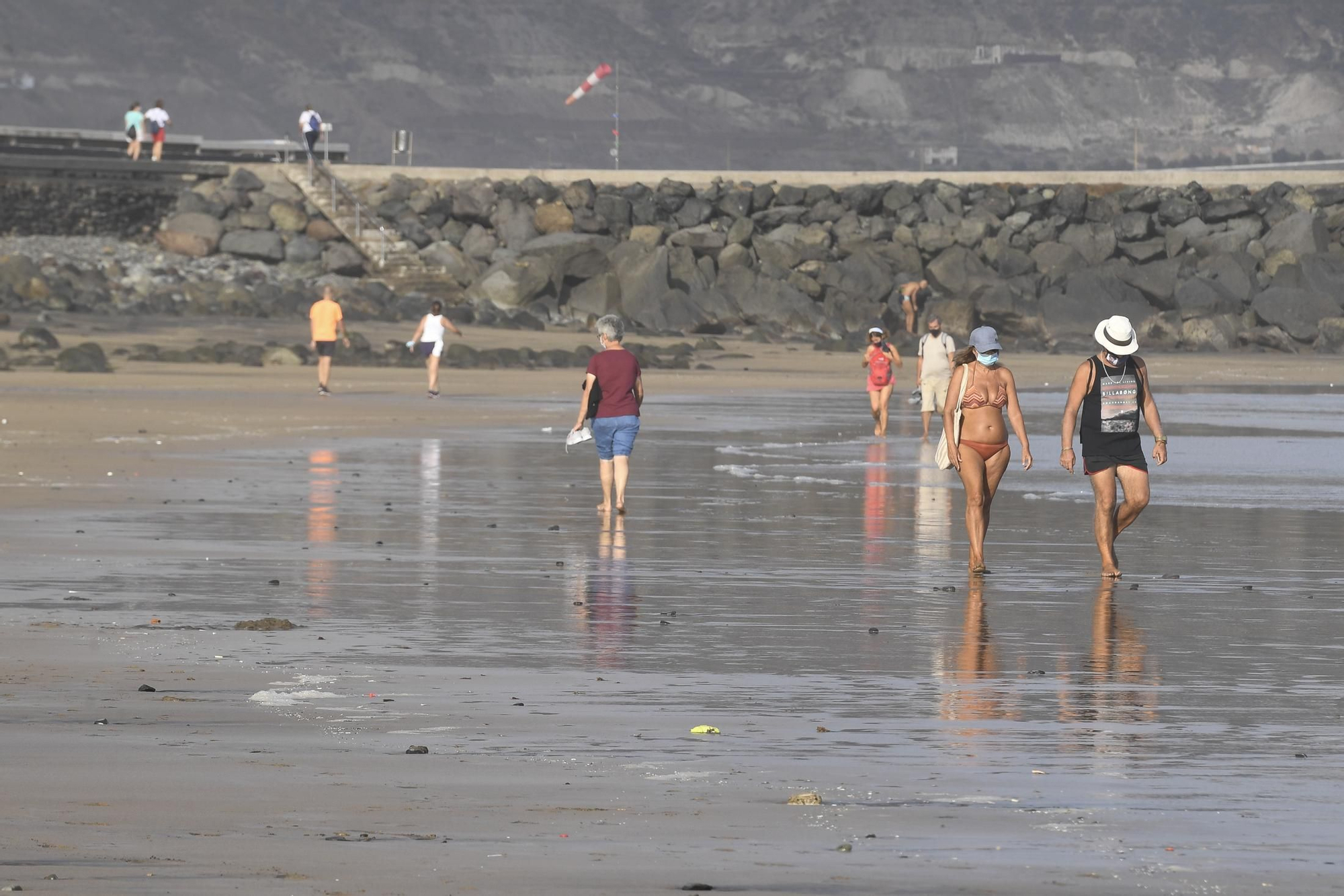 Microplásticos en Las Canteras