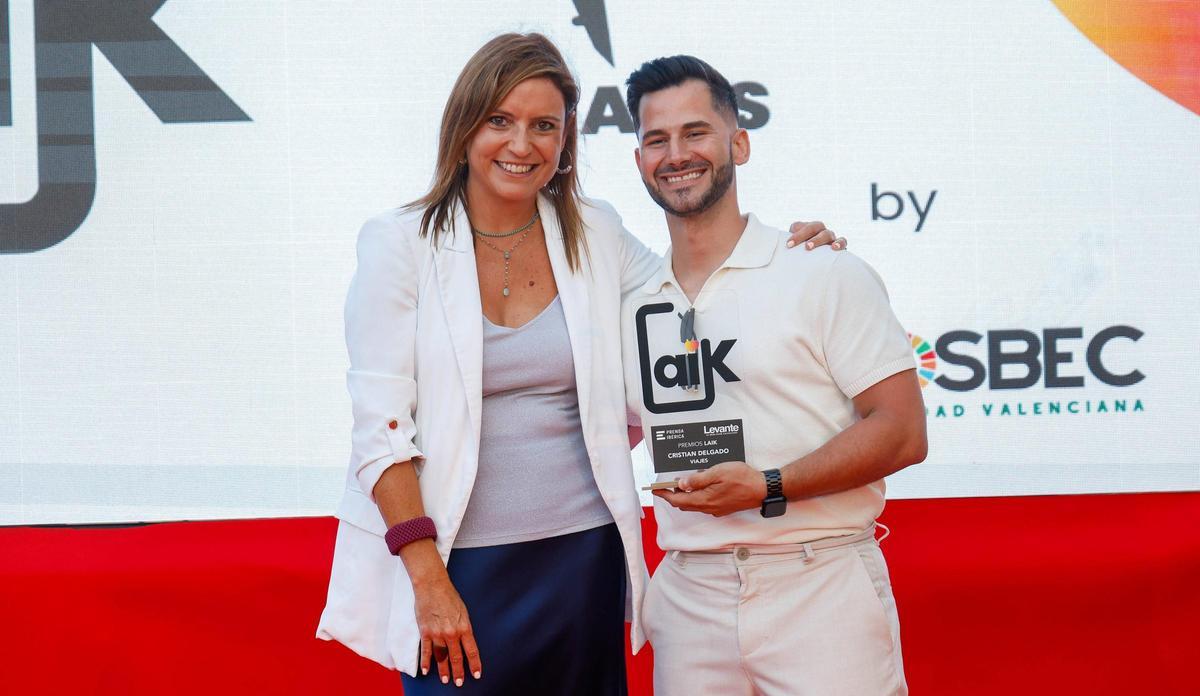 Cristian Delgado, premiado en la categoría Viajes.