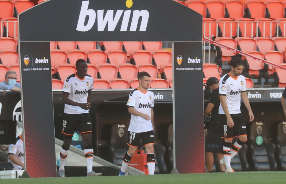 Las imágenes del Valencia CF - Valladolid