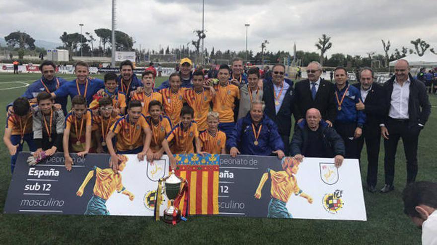 La Selección Valenciana Sub-12, campeona de España