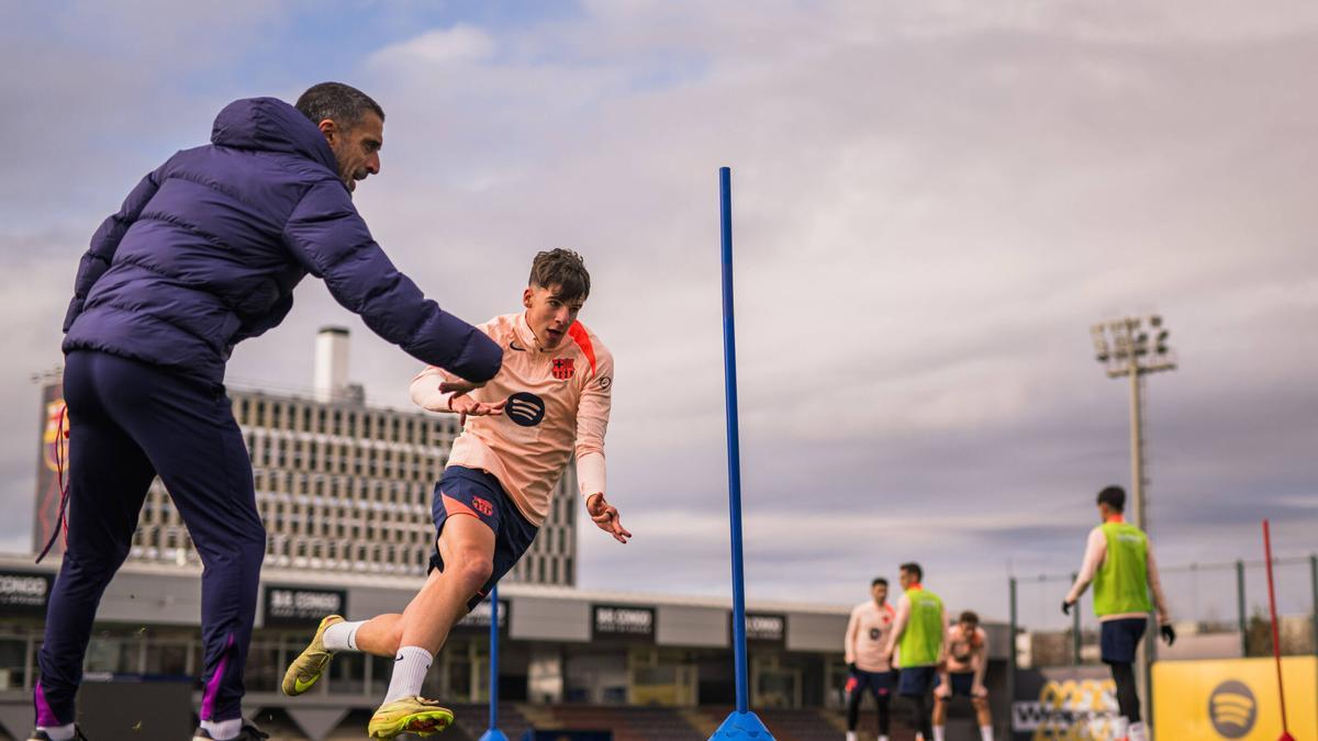 Jofre Torrents: "Mi sueño es ser el lateral izquierdo del Barça, el club de mi vida"