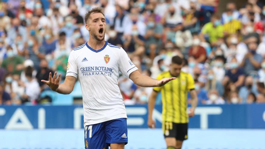 El nombre de la nueva colección de Saphir Parfums luce en la camiseta del Real Zaragoza esta temporada.