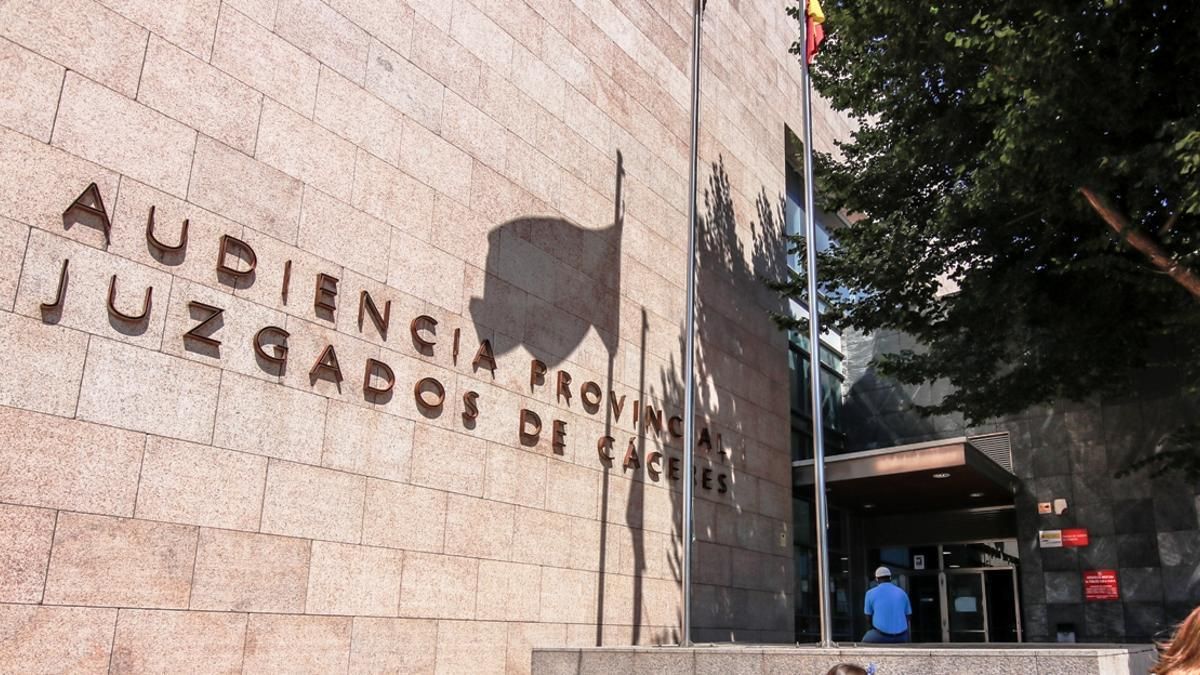 Audiencia Provincial de Cáceres.