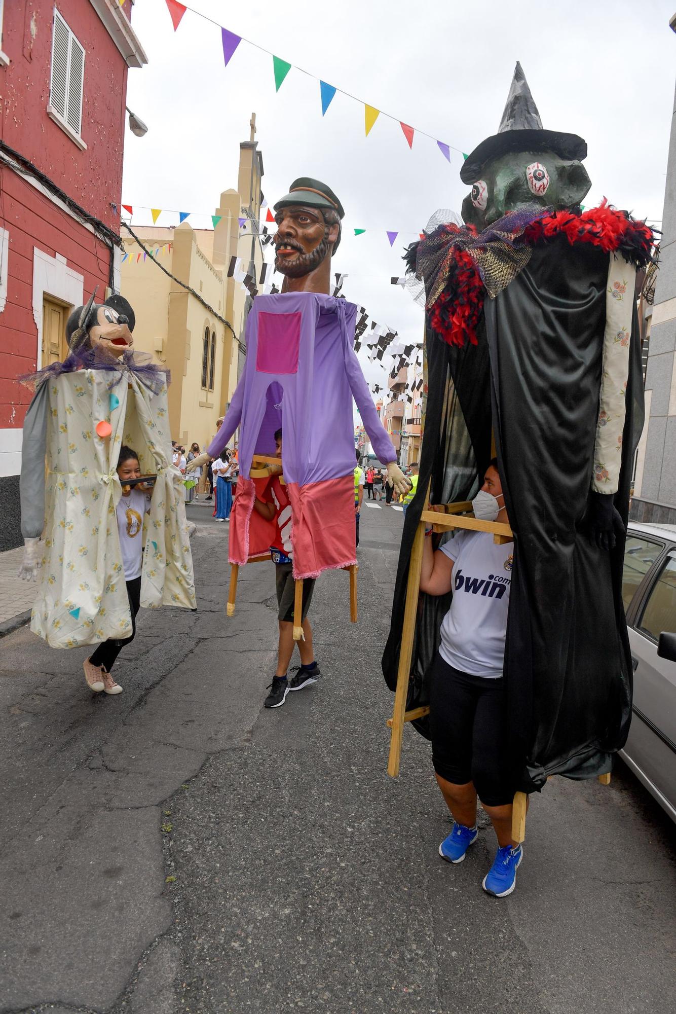 Pasacalles anunciador de las fiestas del Carmen en La Isleta (06/07/2021)