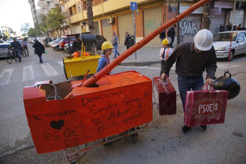 Manifestación contra el PAI de Benimaclet