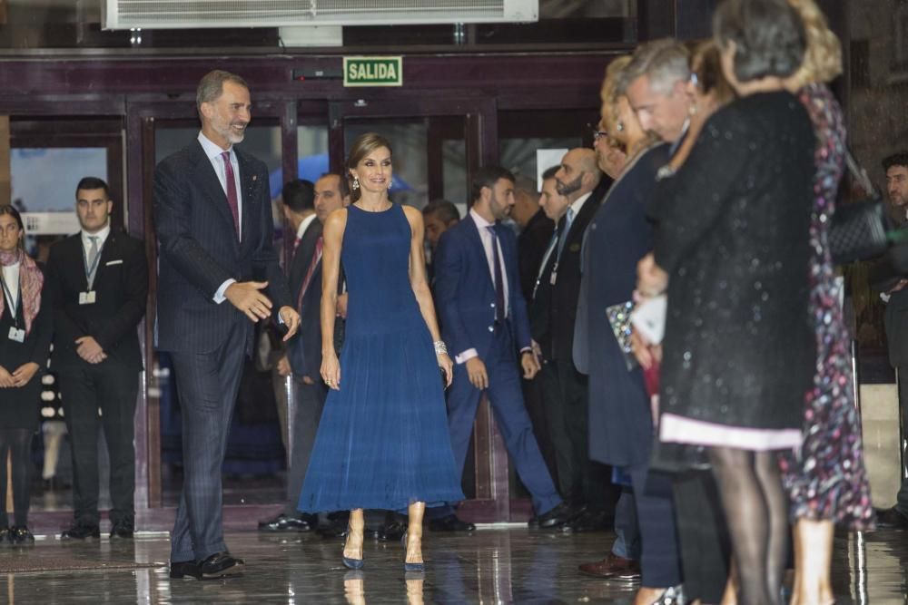 Los Reyes asisten al concierto de la Fundación Princesa de Asturias en el Auditorio Príncipe Felipe